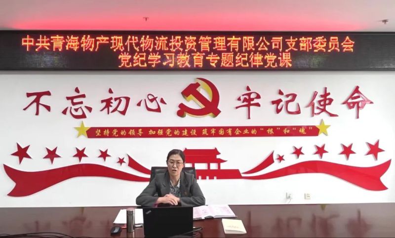 嚴(yán)明紀(jì)律作風(fēng) 永葆政治本色——集團(tuán)黨委書(shū)記、董事長(zhǎng)劉玲同志講授專題紀(jì)律黨課