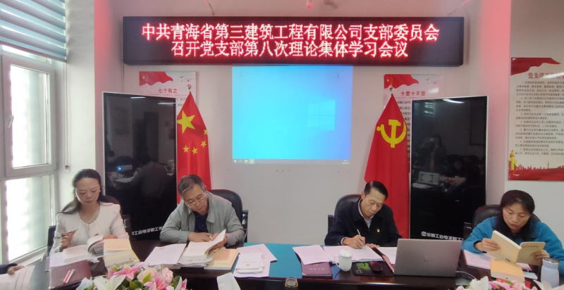 三建公司黨支部召開第八次理論集體學習會 ----集團黨委委員、紀委書記講主題教育專題黨課