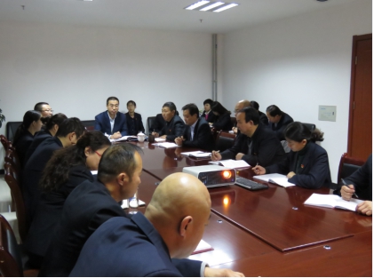 集團黨委成員、紀委書記李志明來我司宣講黨的十九大精神