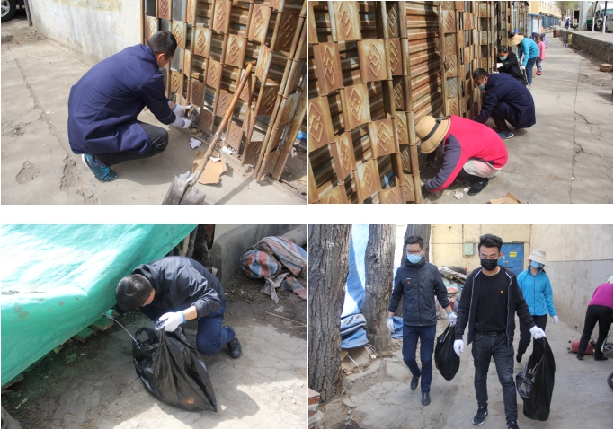 中共青海省第三建筑工程有限公司支部委員會(huì)開(kāi)展“黨旗領(lǐng)航，愛(ài)衛(wèi)同行”主題黨日活動(dòng)